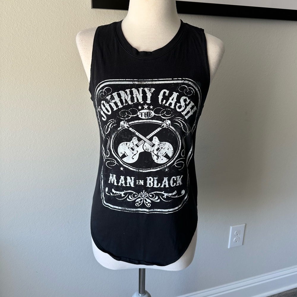 Johnny Cash, tank top, razorback